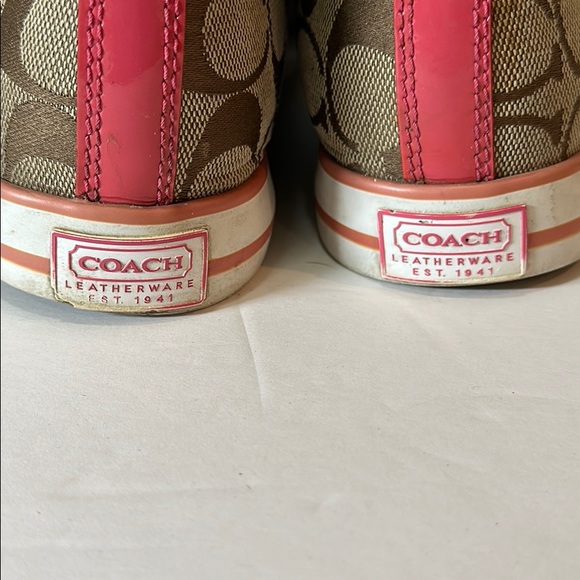COACH Monogram high/low top sneakers - Picture 5 of 10